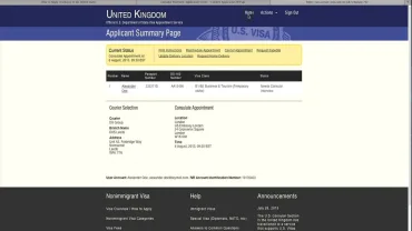 How to apply for a U.S. nonimmigrant visa in the UK