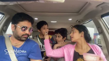 Travel vlog Hyderabad to Farm SivaMadhu DhanvinGagan