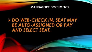 (TRAVEL) during lock down to airport Checklists | Documents to keep in hand.
