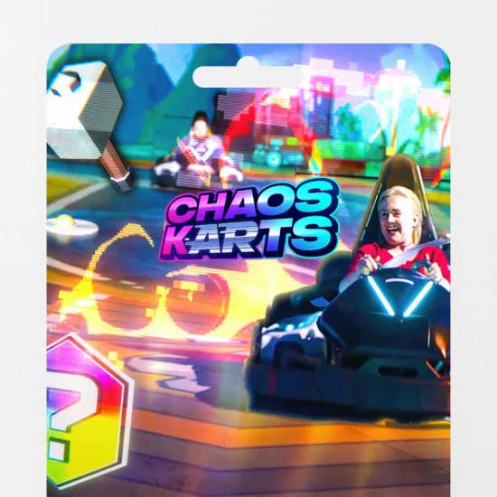 Chaos Karts Dubai – Gift Card at Active Games, Dubai, United Arab Emirates Chaos Karts Dubai - Gift Card at Active Games