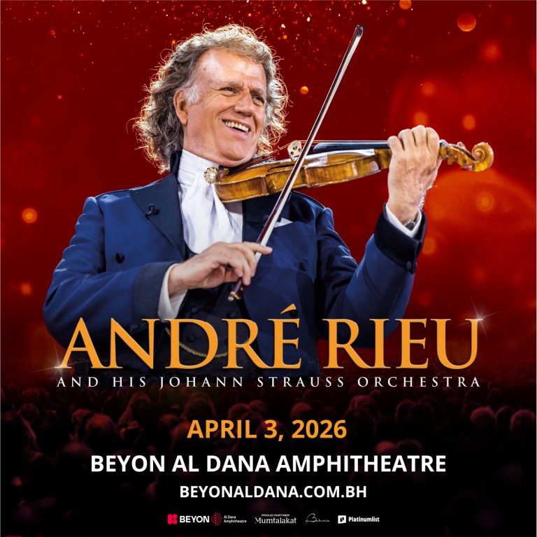 André Rieu at Beyon Al Dana Amphitheatre, Bahrain – Concerts André Rieu at Beyon Al Dana Amphitheatre