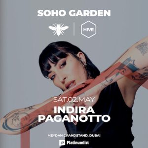 Indira Paganotto at Hive, Soho Garden Meydan – Dubai – Nightlife Indira Paganotto at Hive