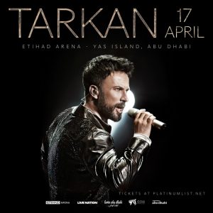 Tarkan at Etihad Arena in Abu Dhabi – Concerts Tarkan at Etihad Arena in Abu Dhabi Concerts