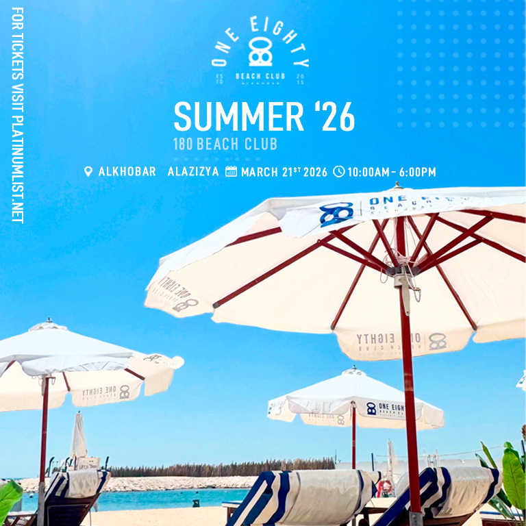 180 Beach Club in Khobar – Nightlife 180 Beach Club in Khobar Nightlife