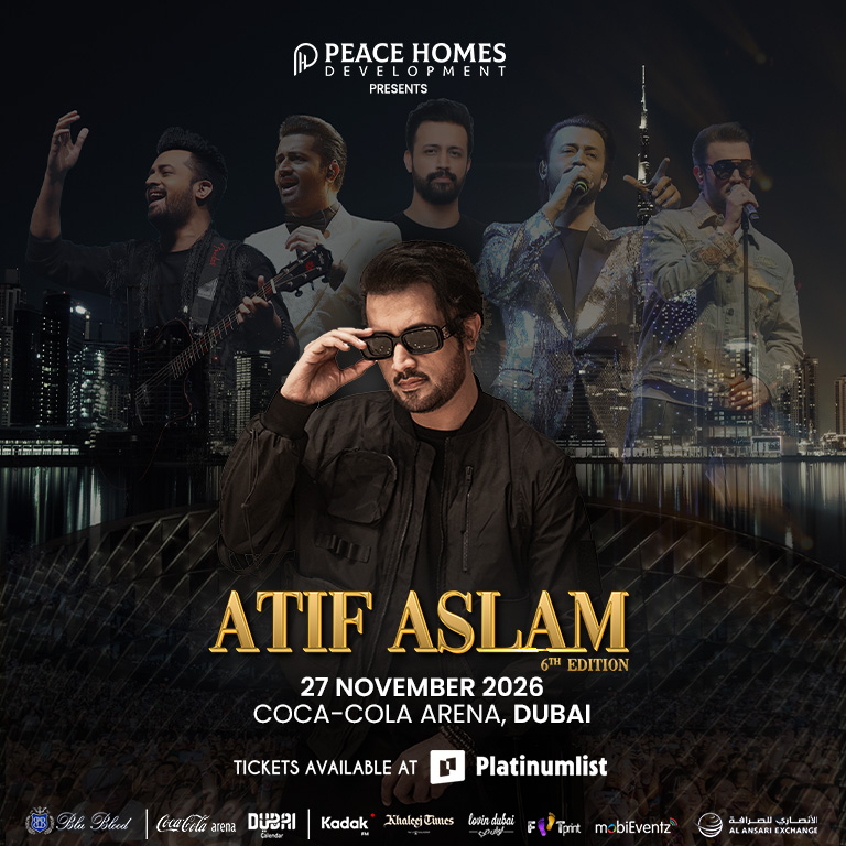 Atif Aslam 2026 in Dubai – Concerts Atif Aslam 2026 in Dubai Concerts