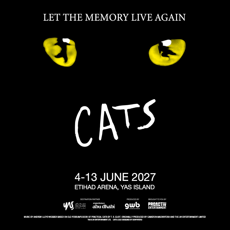 Cats – The Musical 2027 in Abu Dhabi – Shows and Theatrical Plays Cats - The Musical 2027 in Abu Dhabi Shows and Theatrical Plays