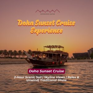 Doha Sunset Cruise Experience – Adventure Park Doha Sunset Cruise Experience Adventure Park