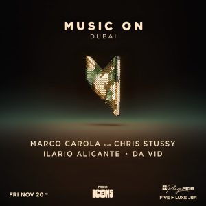 Marco Carola presents Music On | Pacha Icons in Dubai Nightlife