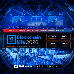 Blockchain Life 2026 & AI Future in Dubai – Business Events Blockchain Life 2026 & AI Future in Dubai Business Events