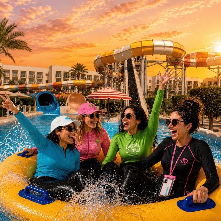 Janat Dilmun Water Park Bahrain – Ladies Night – Water Parks Janat Dilmun Water Park Bahrain - Ladies Night Water Parks