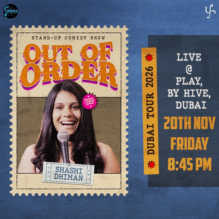 Out Of Order Ft. Shashi Dhiman in Dubai – Comedy Events Out Of Order Ft. Shashi Dhiman in Dubai Comedy Events