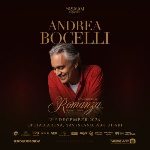 Yasalam Classics Presents Andrea Bocelli Live in Abu Dhabi – Classical Events Yasalam Classics Presents Andrea Bocelli Live in Abu Dhabi Classical Events