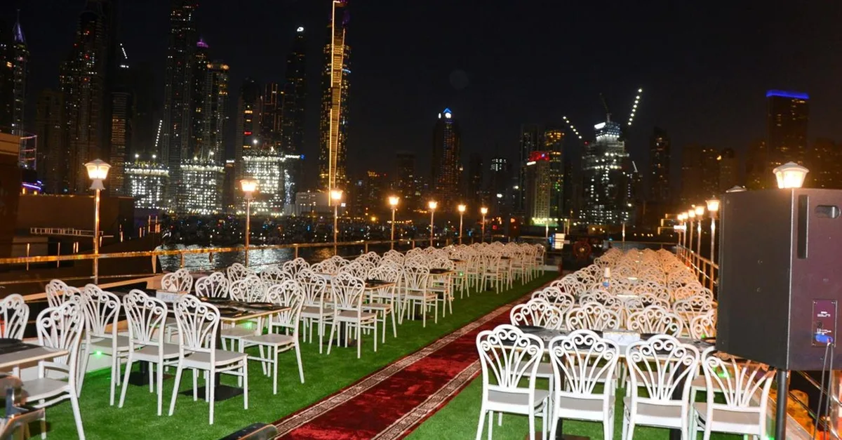 2-hr Vip Marina Dhow Cruise With Dinner For 1, 2, 4 Adult, Or 1 Child in Dubai | Dubai Travel Tours Or 1 Child at Desert Vibes Tourism