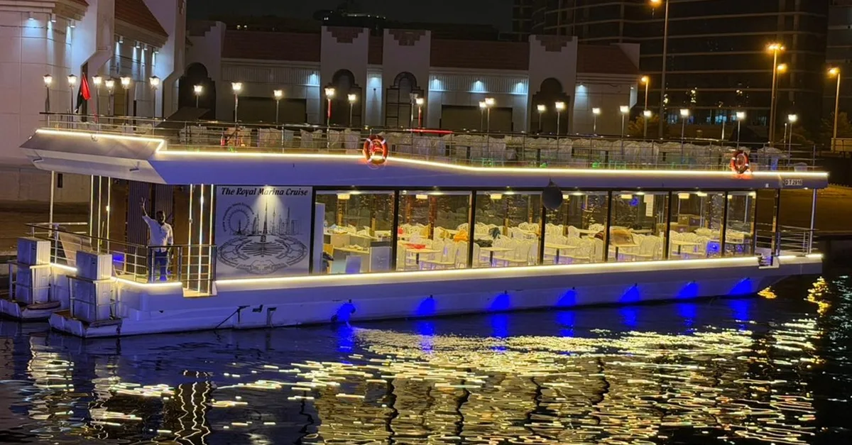 2-hr Vip Marina Dhow Cruise With Dinner For 1, 2, 4 Adult, Or 1 Child in Dubai | Dubai Travel Tours 2-hr Vip Marina Dhow Cruise With Dinner For 1