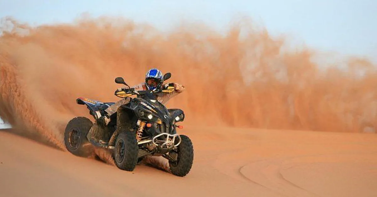 30 Or 60-minute Quad Bike Rental 200-250 Cc (open Desert) in Dubai | Dubai Travel Tours United Arab Emirates