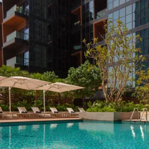 Enjoy A Full Day Of 5-star Pool… in Dubai | Dubai Travel Tours Enjoy A Full Day Of 5-star Pool… at SunGlo M @ 5* DoubleTree by Hilton Dubai M square Hotel