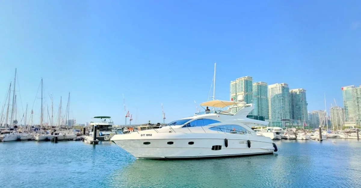 60 Or 68 Ft Luxury Yacht Up To 26 Or 26 Pax For Up To Three Hours in Dubai | Dubai Travel Tours United Arab Emirates