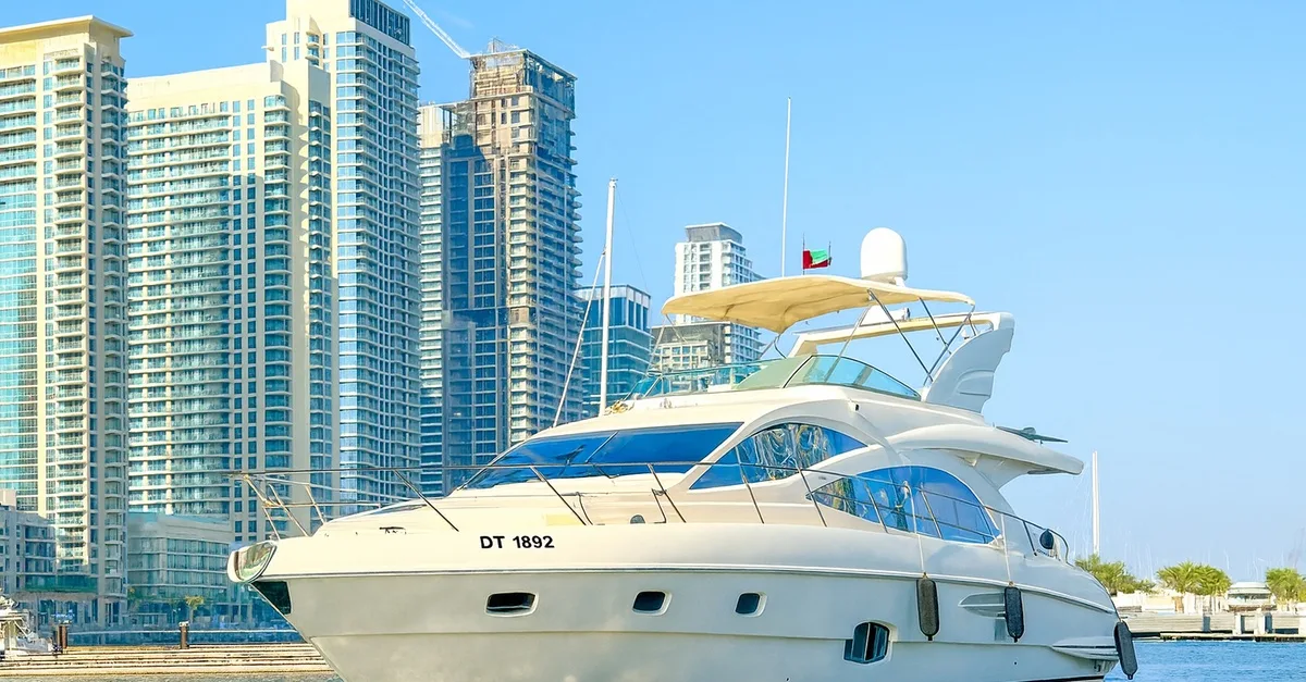 60 Or 68 Ft Luxury Yacht Up To 26 Or 26 Pax For Up To Three Hours in Dubai | Dubai Travel Tours 60 Or 68 Ft Luxury Yacht Up To 26 Or 26 Pax For Up To Three Hours at Master key yacht rental llc