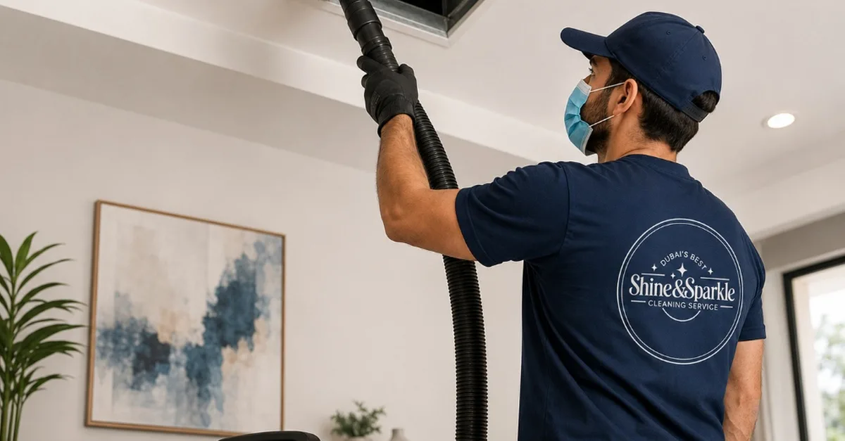 Ac Duct Cleaning & Disinfection For Studios & 1-3 Bed Apartments in Dubai | Dubai Travel Tours Ac Duct Cleaning & Disinfection For Studios & 1-3 Bed Apartments at Shine and Sparkle Cleaning Services