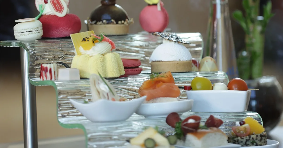 Afternoon Tea For Up To Four Adults At Rosé Lounge Bar At Bab Al Qasr in Abu Dhabi | Dubai Travel Tours Abu Dhabi