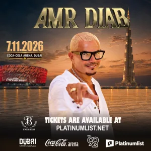 Amr Diab 2026 in Dubai – Concerts Amr Diab 2026 in Dubai Concerts