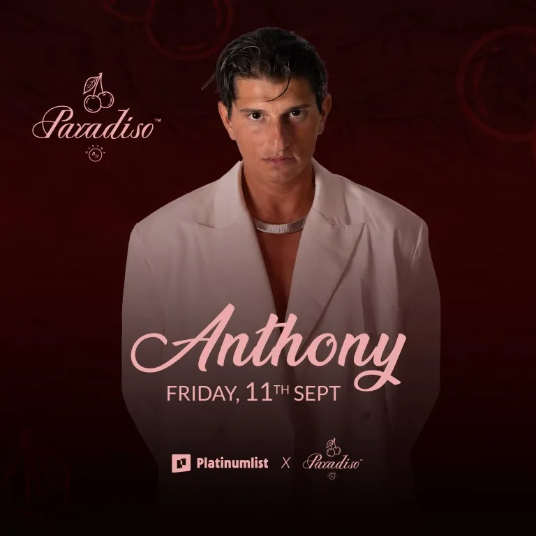 Anthony live at Paradiso, Bahrain – Nightlife Anthony live at Paradiso
