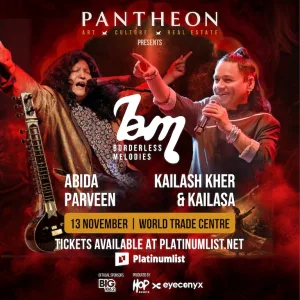 Borderless Melodies – Abida Parveen and Kailash Kher in Dubai – Concerts Borderless Melodies - Abida Parveen and Kailash Kher in Dubai Concerts