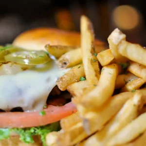 Burger With Malt Beverage in Abu Dhabi | Dubai Travel Tours Burger With Malt Beverage at Fado Irish Pub at 4* Oryx Hotel