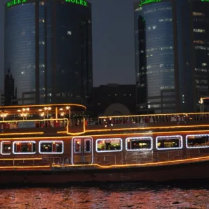 Canal Cruise Buffet Dinner Cruise For 1 Child Or 1, 2, Or 4 Adults in Dubai | Dubai Travel Tours Canal Cruise Buffet Dinner Cruise For 1 Child Or 1