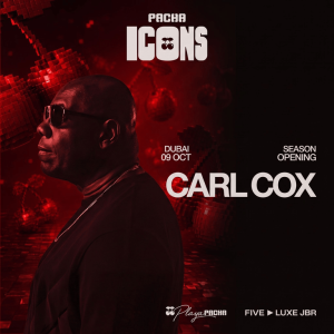 Carl Cox @ Pacha ICONS | Playa Pacha