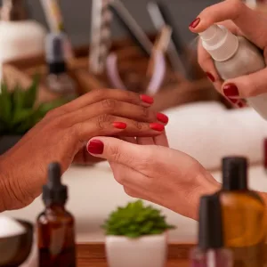 Classic Mani-pedi W Optional Foot Spa Or Poly Gel Or Gelish Mani-pedi in Dubai | Dubai Travel Tours Classic Mani-pedi W Optional Foot Spa Or Poly Gel Or Gelish Mani-pedi at Skin Plus & Beauty Salon