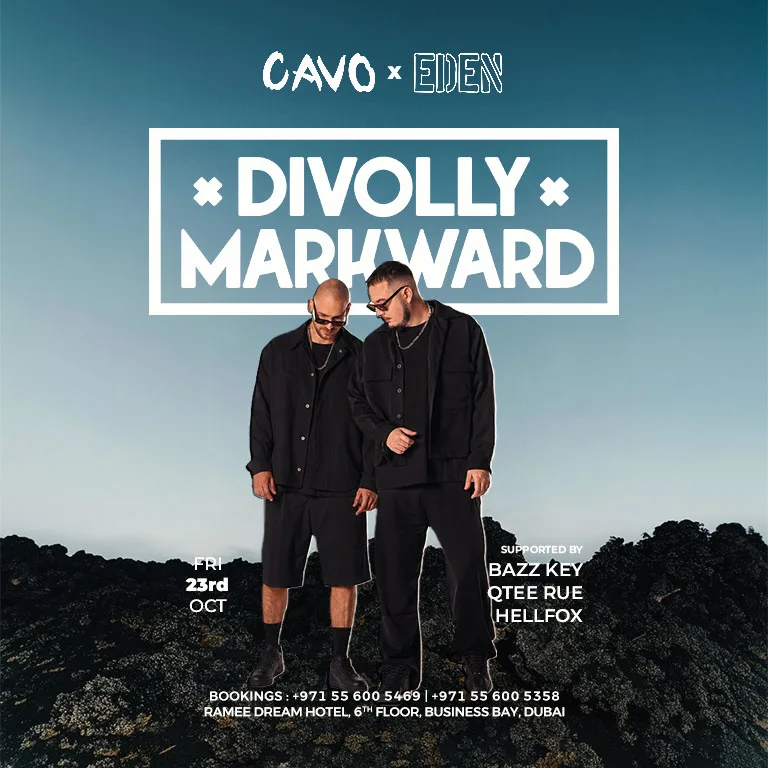 Eden presents Divolly and Markward live at Cavo in Dubai – Nightlife Eden presents Divolly and Markward live at Cavo in Dubai Nightlife