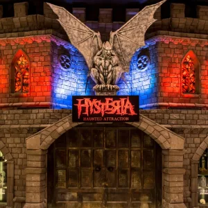 Experience Dubais Haunted Attraction: Hysterias 15-room Adventure! at Hysteria Haunted Attraction