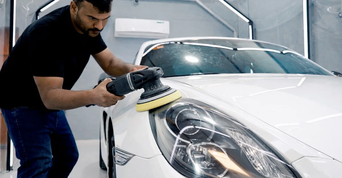 Express Car Polish For Showroom Shine Or 2 Front Headlight Restoration in Dubai | Dubai Travel Tours Express Car Polish For Showroom Shine Or 2 Front Headlight Restoration at Rhino Nano Car Care LLC