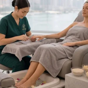 Get Mani-pedis And Skin Treatments in Sharjah & N. Emirates | Dubai Travel Tours Get Mani-pedis And Skin Treatments at Ayina Wellness And Spa @ 4* Copthorne Hotel Sharjah