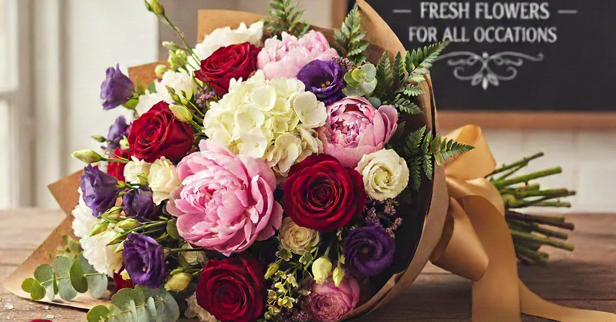 Handcrafted Rose Bouquets, 12 To 100 Roses Choice Of Color in Dubai | Dubai Travel Tours Handcrafted Rose Bouquets