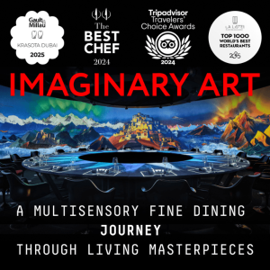 IMAGINARY ART Show in KRASOTA Restaurant – Dining Experiences IMAGINARY ART Show in KRASOTA Restaurant Dining Experiences