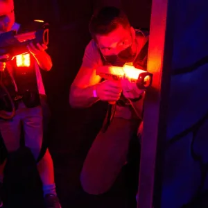 Indoor Laser Tag Experience At Tr88house @bluewaters Island in Dubai | Dubai Travel Tours Indoor Laser Tag Experience At Tr88house @bluewaters Island at Laser Rush by TR88HOUSE @Bluewaters Island