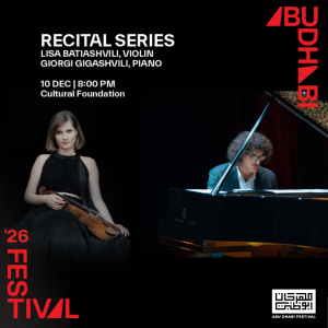 Lisa Batiashvili and Giorgi Gigashvili at Abu Dhabi Festival 2026 – Concerts Lisa Batiashvili and Giorgi Gigashvili at Abu Dhabi Festival 2026 Concerts