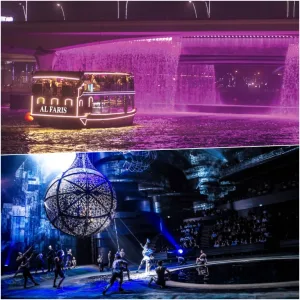 Luxury Canal Dhow Cruise with La Perle Show – Boat Tours and Cruises Luxury Canal Dhow Cruise with La Perle Show Boat Tours and Cruises