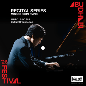 Minsoo Sohn at Abu Dhabi Festival 2026 – Shows and Theatrical Plays Minsoo Sohn at Abu Dhabi Festival 2026 Shows and Theatrical Plays