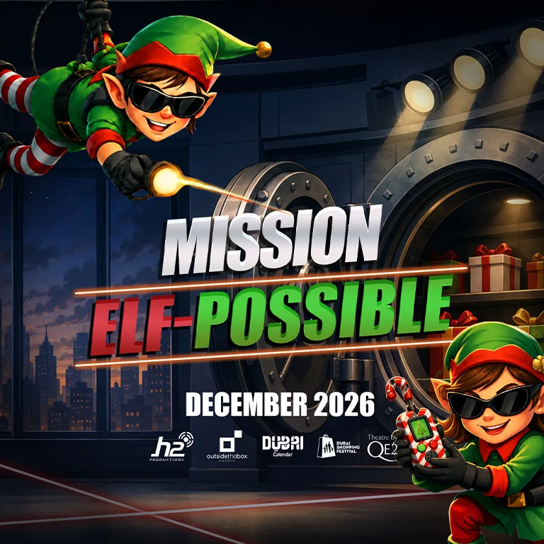 Mission Elf Possible at Theatre by QE2 in Dubai – Shows and Theatrical Plays Mission Elf Possible at Theatre by QE2 in Dubai Shows and Theatrical Plays