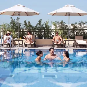 Morning Escape With Breakfast… at The Pool @ Mövenpick Hotel Apartments - Al Mamzar Dubai