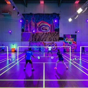 Neon And Regular Badminton… at Pioneers Badminton Hub
