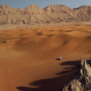 Off-road Desert Suv Tours & Thrilling Sandboarding Experience at Mleiha National Park