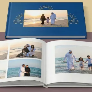 One 20-, 40-, 60- Or 100-page A5, A4 Or A3 Hardcover Photobook in National Deal | Dubai Travel Tours One 20-