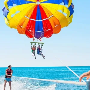 Parasailing At Bissalama Travels in Dubai | Dubai Travel Tours Parasailing At Bissalama Travels at Bissalama Yachts