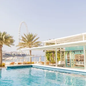 Premium 3 Course Menu +water W Optional 1 Glass - Grape Or Pool/Beach at Areia Beach Bar & Grill at 4* DoubleTree by Hilton JBR