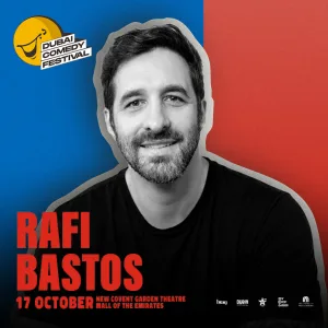 Rafi Bastos Live at Dubai Comedy Festival in Dubai Shows and Theatrical Plays