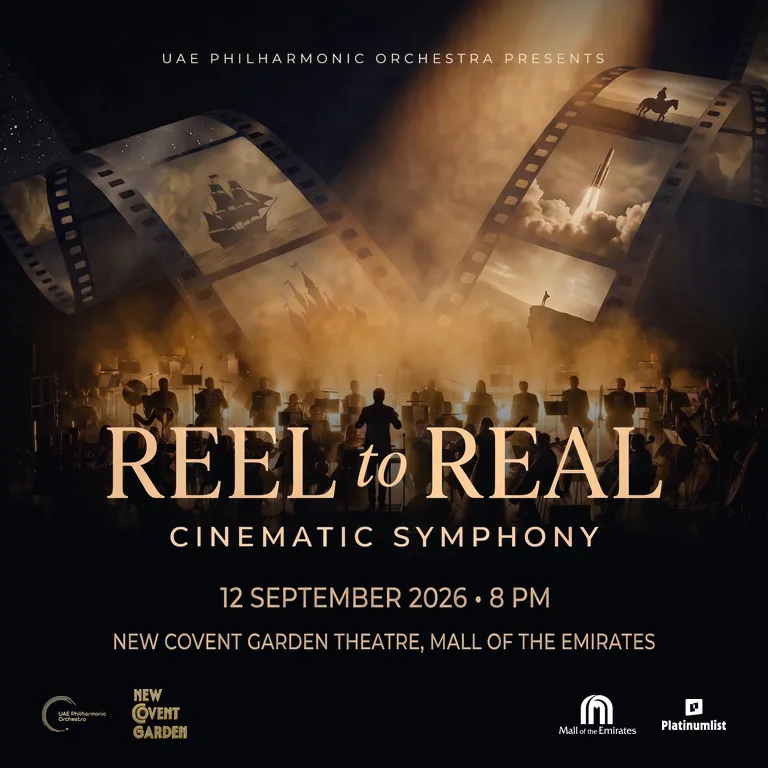 Reel to Real: A Cinematic Symphony in Dubai – Concerts Reel to Real: A Cinematic Symphony in Dubai Concerts